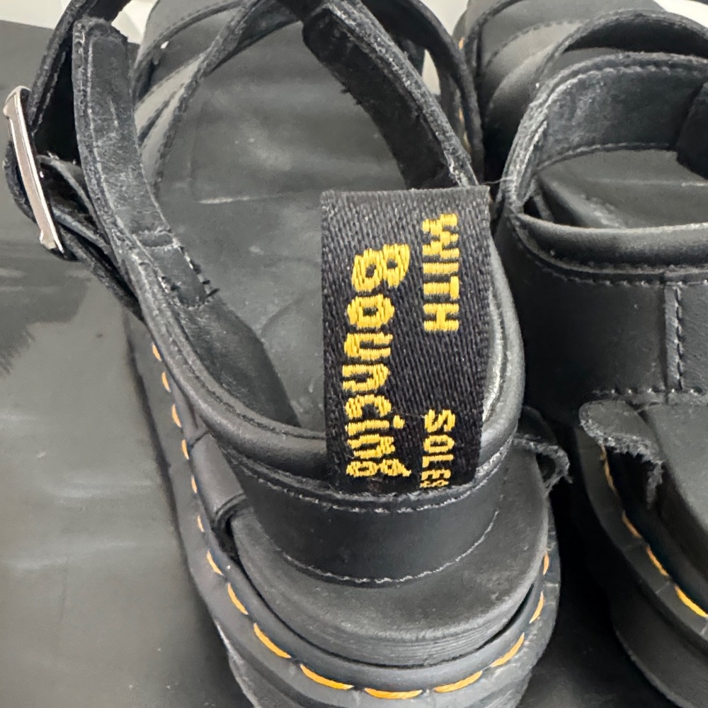Dr. Martens Black Sandals - Picture 9 of 12